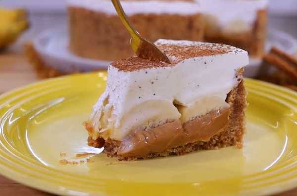 imagem exibidindo o Receita Torta Banoff