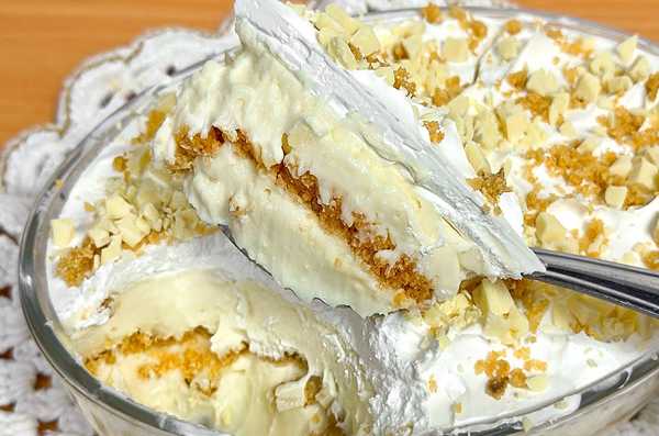 Torta Belga Cremosa